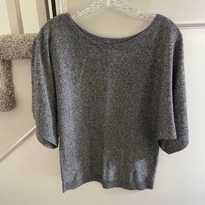 Wide 3/4 sleeve sweater.
